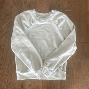 Madewell cropped sweatshirt